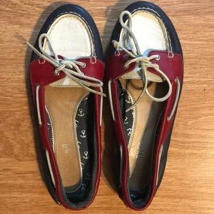Americana sperry boatshoes